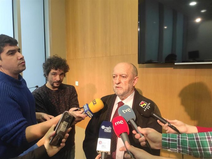 El presidente de la Audiencia Provincial de Zaragoza, Alfonso Ballestín.