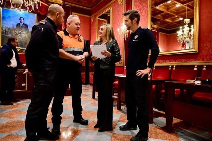 Junta Local de Seguridad, con la alcaldesa de Granada, Marifrán Carazo