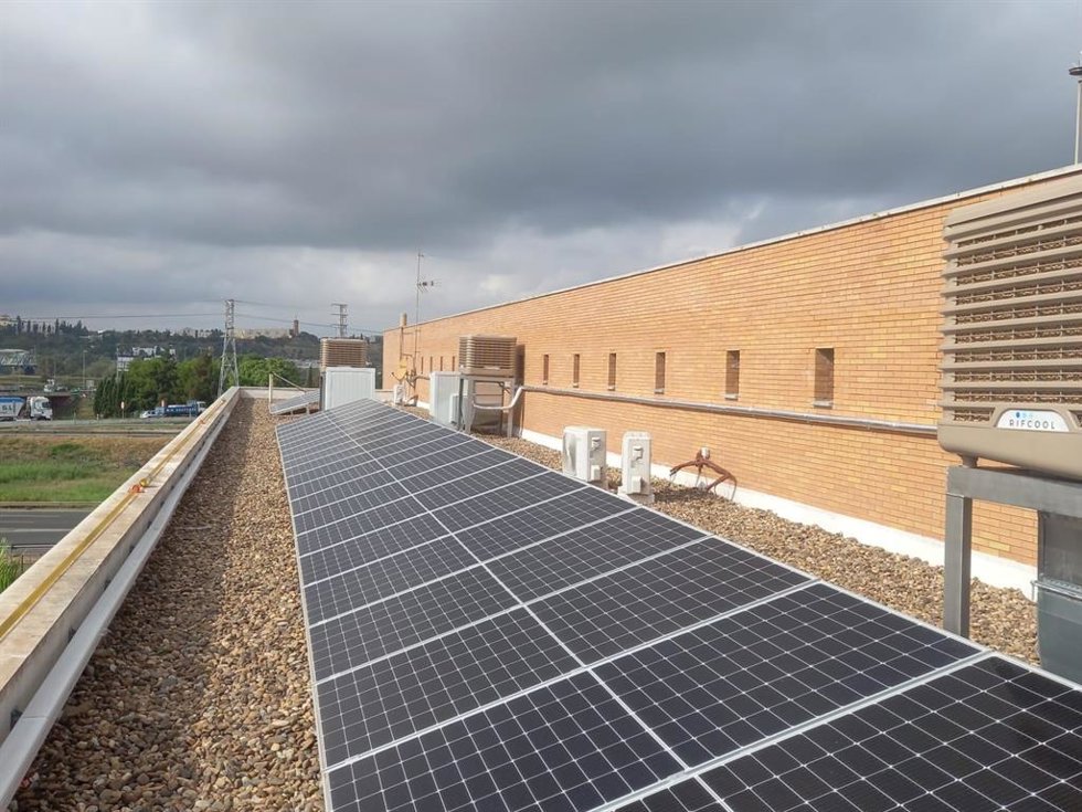 Obras de climatización y renovables en el centro de FP Los Viveros.