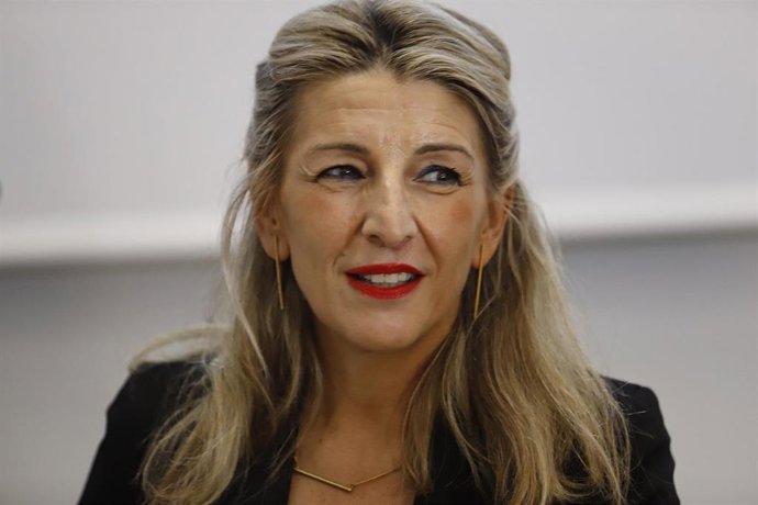 La vicepresidenta segunda del Gobierno, ministra de Trabajo y Economía Social y líder de Sumar, Yolanda Díaz