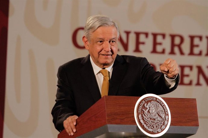 Archivo - El presidente del Gobierno de México, Andrés Manuel López Obrador
