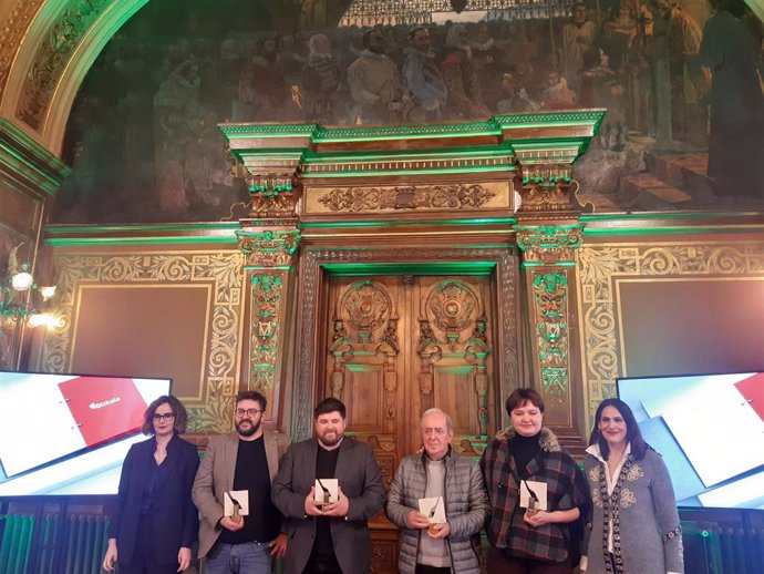 Entrega de los Premios Lauxeta en Bilbao