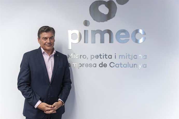 Archivo - El president de Pimec, Antoni Cañete