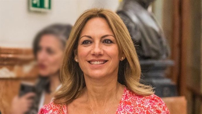Archivo - Reyes Romero, diputada de Vox en el Congreso de los Diputados.