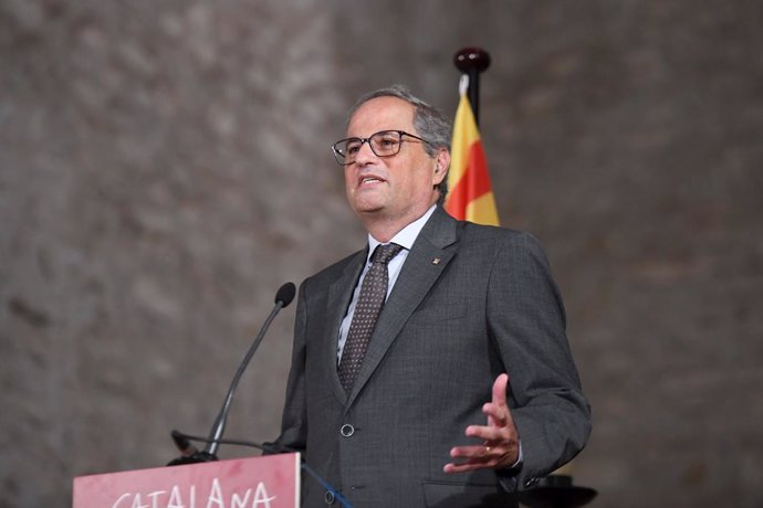 Archivo - L'expresident de la Generalitat Quim Torra 