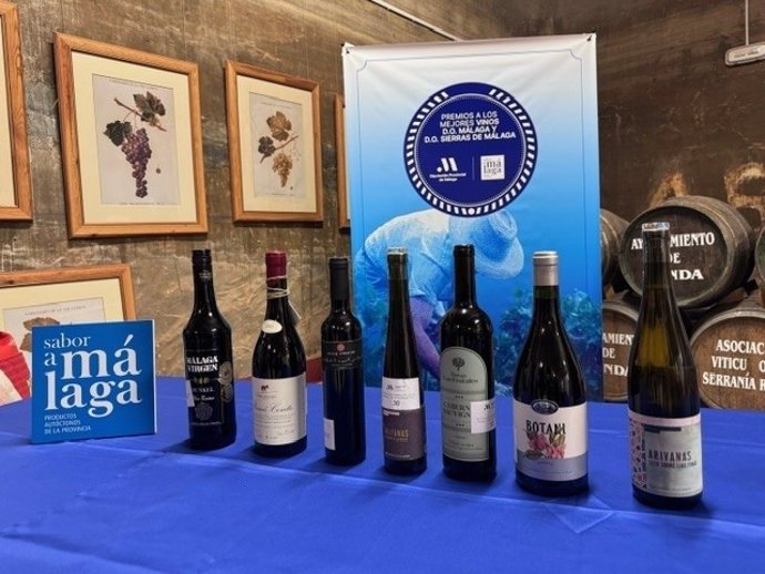 Premios a los mejores vinos que convoca la Diputación de Málaga.
