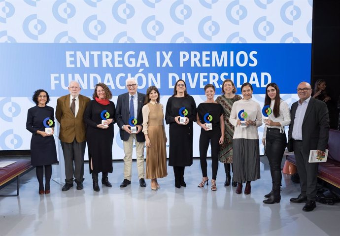 Entrega de los IX Premios Fundación Diversidad, que han contado con la participación de la comisaria europea de Igualdad, Helena Dalli.