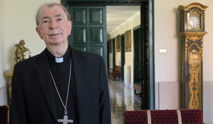 El obispo de Lleida, Salvador Giménez