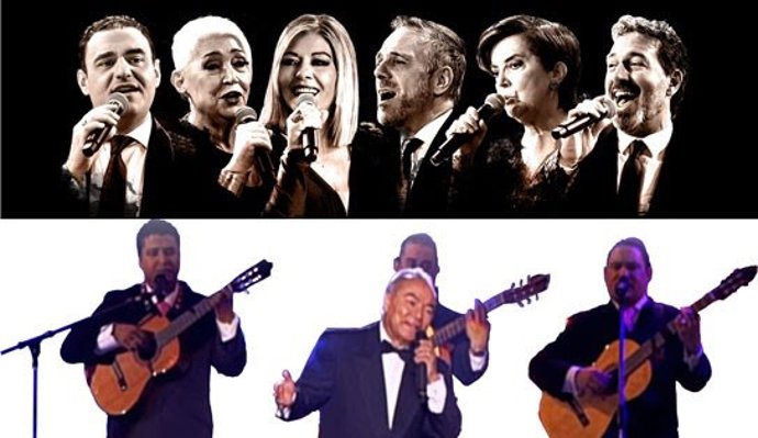 Archivo - Mocedades y Los Panchos.