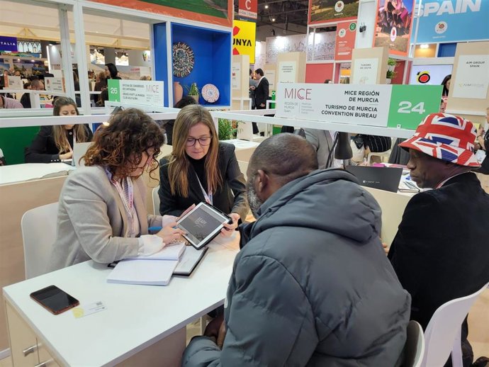 Participación de la Región de Murcia en la feria IBTM World.