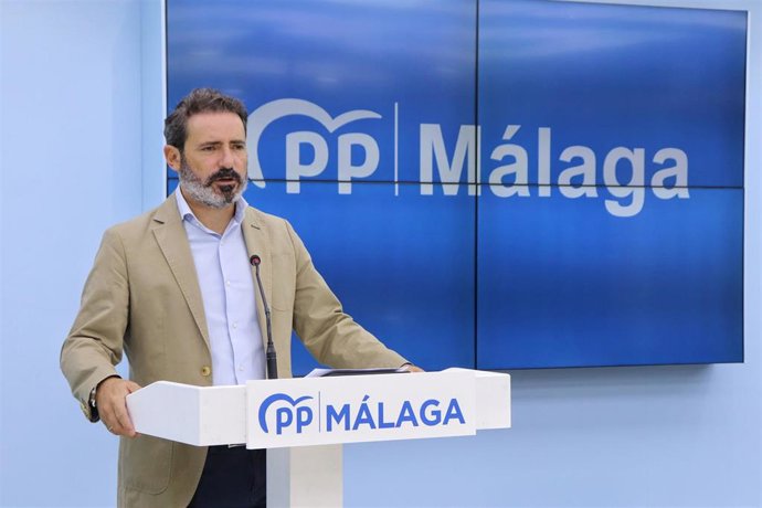 El secretario general de los 'populares' malagueños, José Ramón Carmona.