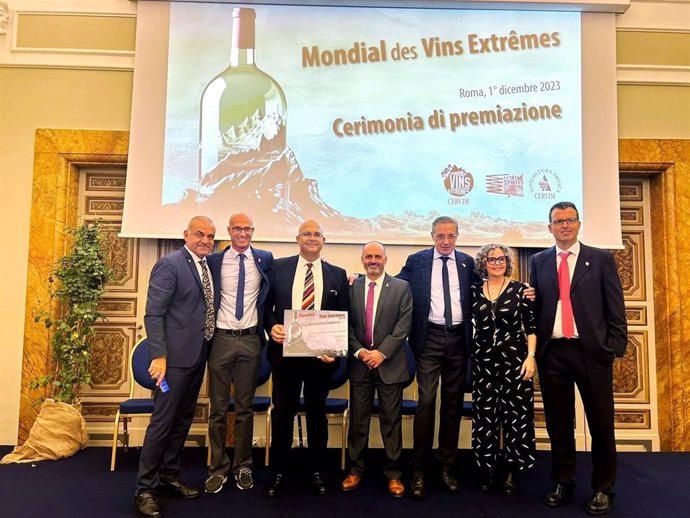 Canarias recoge en Roma 36 premios del 'Mondial des Vins Extrmes' 2023 del CERVIM