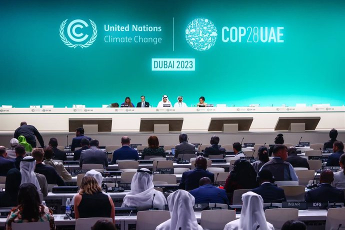 December 1, 2023, Dubai, United Arab Emirates: The 28th Conference of the Parties to the United Nations Framework Convention on Climate Change, which takes place on 30 November until 12 December 2023 in Expo City Dubai. Dubai, United Arab Emirates on Dece