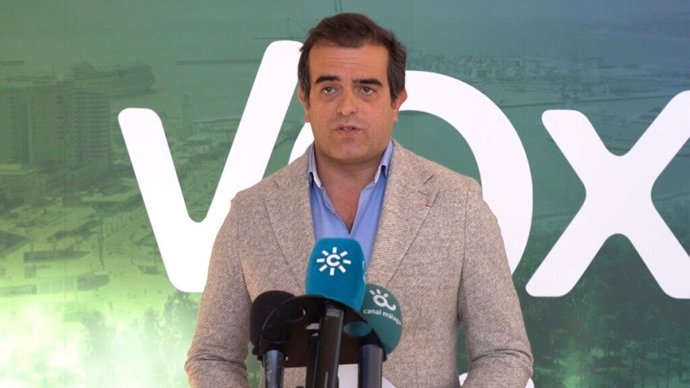 El diputado del grupo Vox en el Parlamento de Andalucía, Antonio Sevilla.
