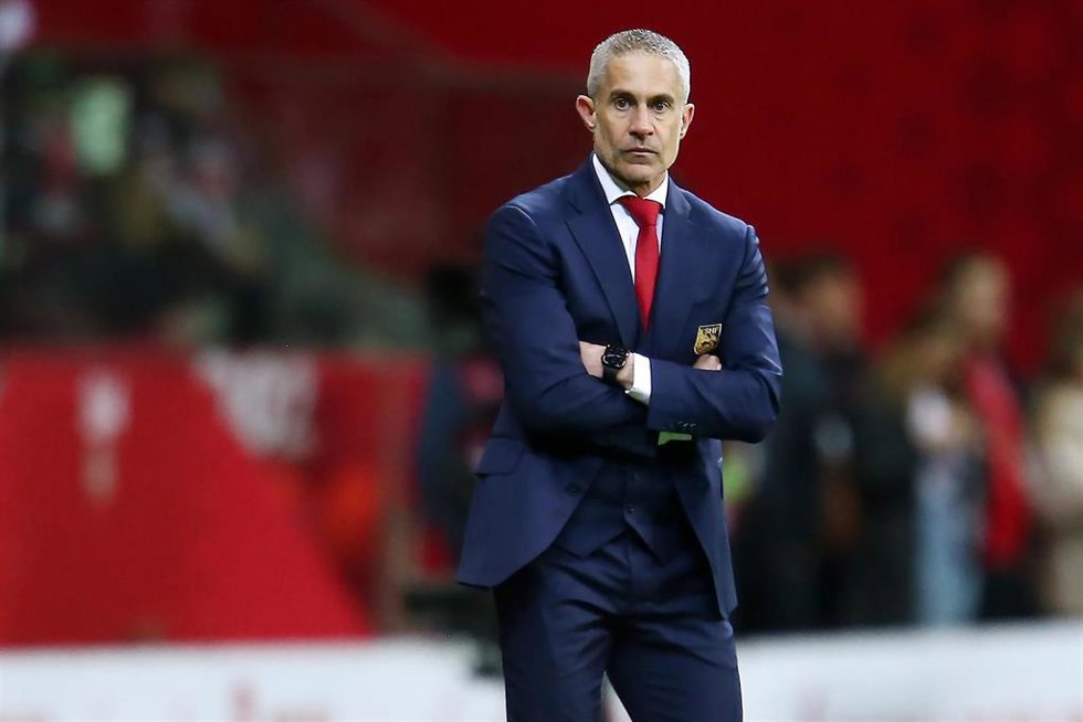 Archivo - Coach Sylvinho of Albania during the UEFA Euro 2024, European Qualifiers, Group E football match between Poland and Albania on March 27, 2023 at PGE Narodowy in Warsaw, Poland - Photo Piotr Matusewicz / DPPI