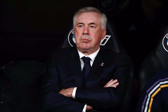 Carlo Ancelotti, entrenador del Real Madrid.