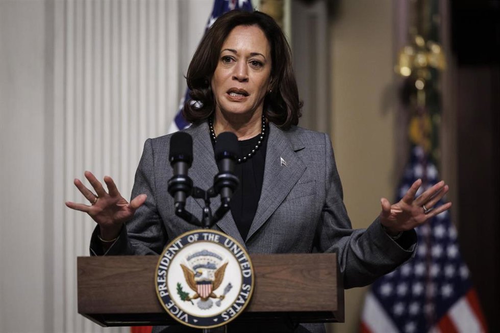 Archivo - La vicepresidenta de Estados Unidos, Kamala Harris.