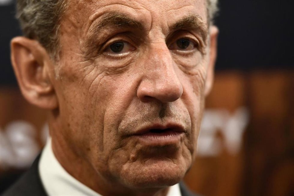 Archivo - El expresidente de Francia Nicolas Sarkozy