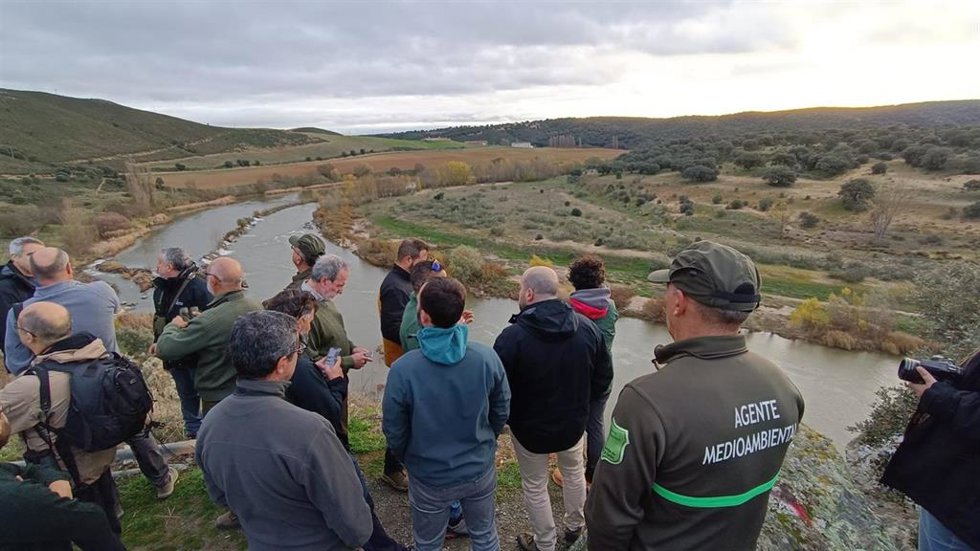 Visita de campo del proyecto de reintroducción del lince ibérico.