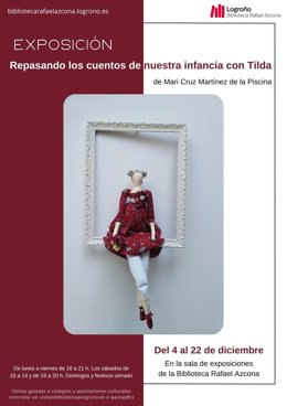 La Biblioteca Rafael Azcona expone una muestra sobre 'Los cuentos de nuestra infancia con Tilda'