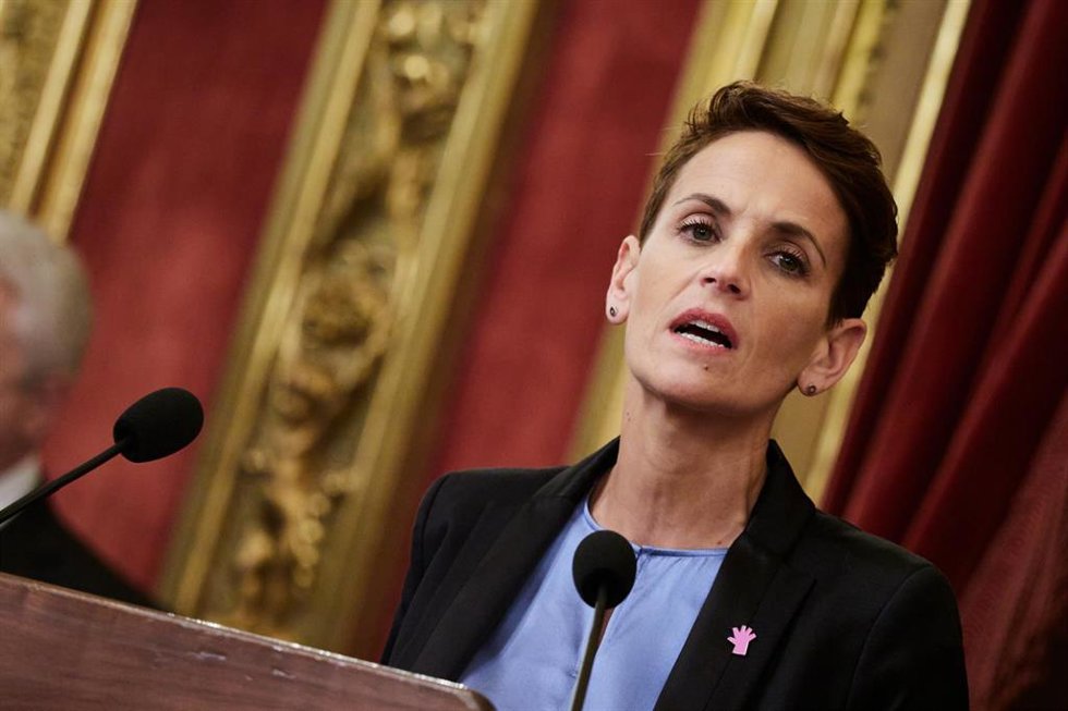 La presidenta del Gobierno de Navarra, María Chivite.