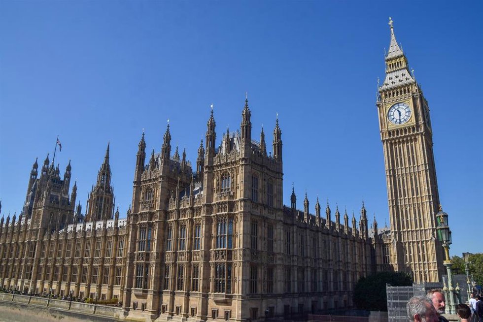 Archivo - Sede del Parlamento británico