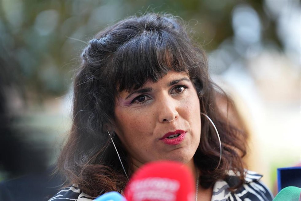 Archivo - La portavoz de Adelante Andalucía, Teresa Rodríguez.