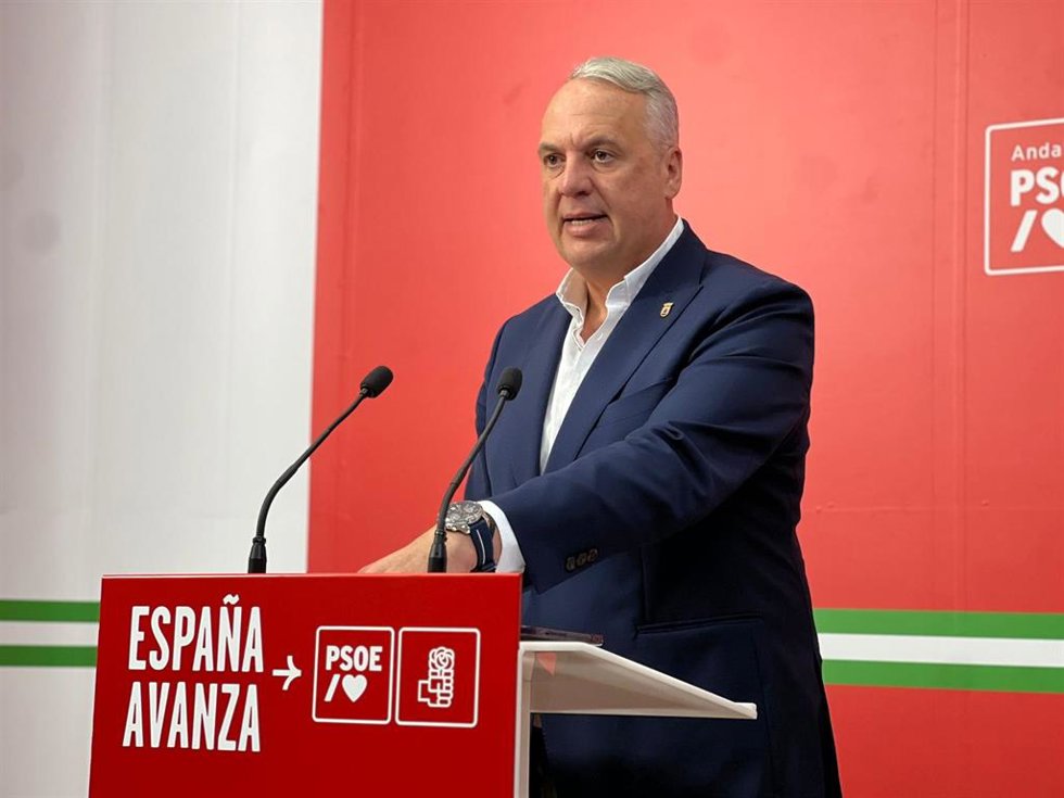 Ruiz Boix en rueda de prensa. Imagen de archivo.