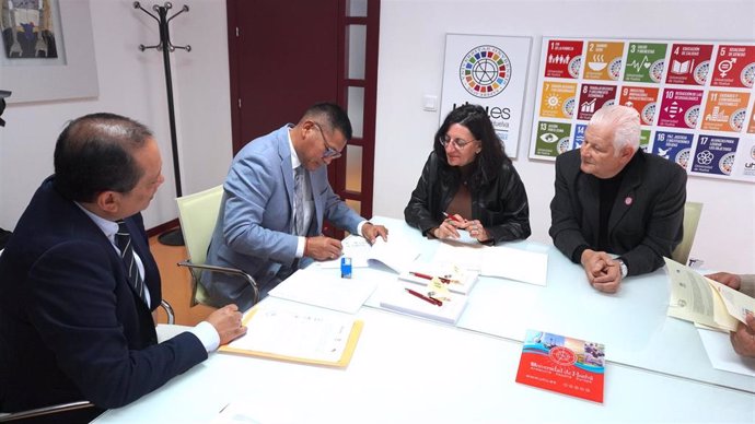 Archivo - La Universidad de Huelva acuerda la realización de proyectos en Perú vinculados a los ODS y la Agenda 2030.