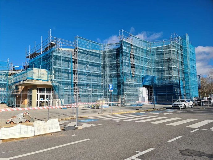 Obras del Palaciode los Deportes