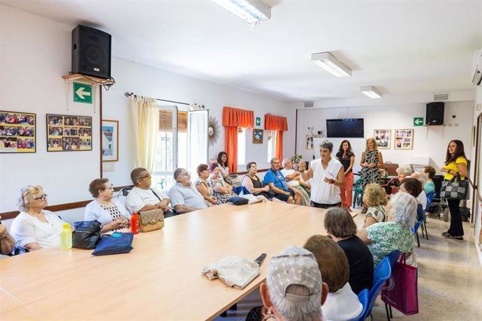 Talleres para mayores en Mairena del Aljarafe, en Sevilla.