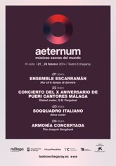 Foto: Aeternum reúne en Málaga a Soqquadro Italiano, Armonia Concertada y Ensemble Escarramán en aniversario de Pueri Cantores