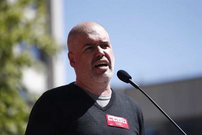 Archivo - El secretario general de CCOO, Unai Sordo.