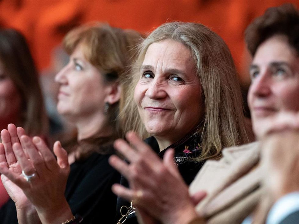 La Infanta Elena durante la gala de entrega de los Premios del 20 aniversario de la Asociación Asperger Madrid - ARCHIVO