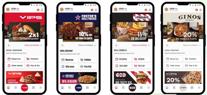Club By, la plataforma que unifica los clubes de fidelización de clientes de los restaurantes de Alsea.