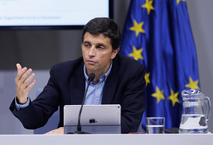 Archivo - El director General de Ordenación de la Seguridad Social, Borja Suárez. 