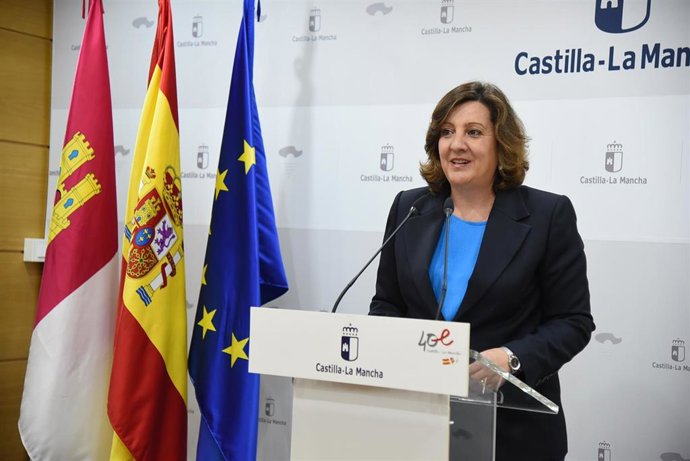 Archivo - La consejera de Economía, Empresas y Empleo de C-LM, Patricia Franco, en una foto de archivo