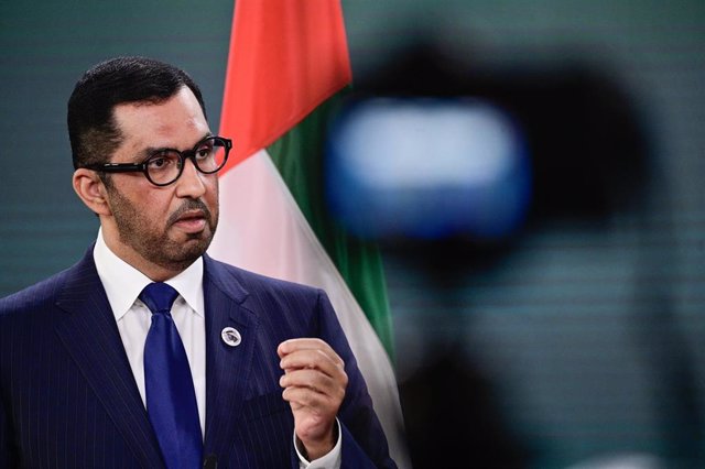 Berlin: Sultan Ahmed al-Jaber , Minister of Industry and Advanced Technology in the United Arab Emirates (UAE)