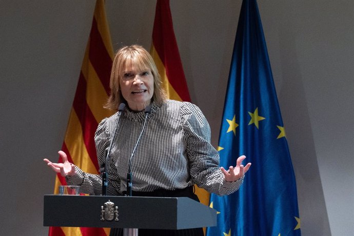 La presidenta de la Diputació de Barcelona, Lluïsa Moret