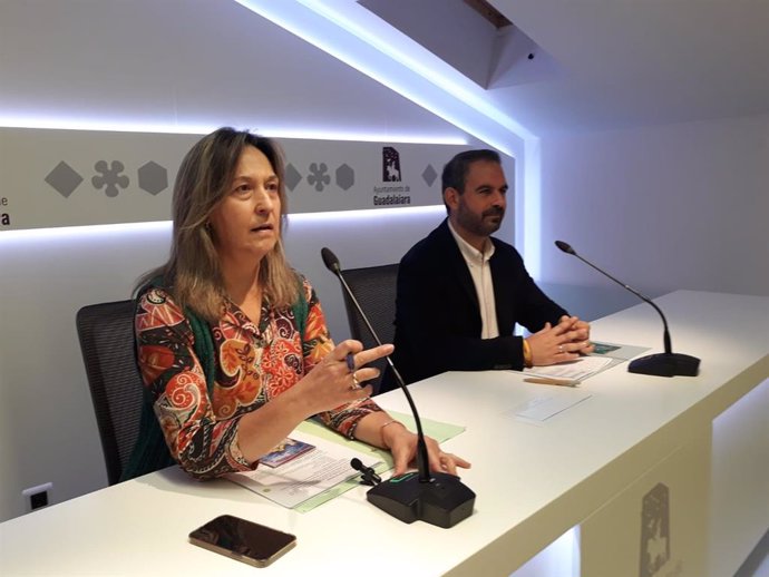 La alcaldesa de Guadalajara, Ana Guarinos, presenta la programación de Navidad.