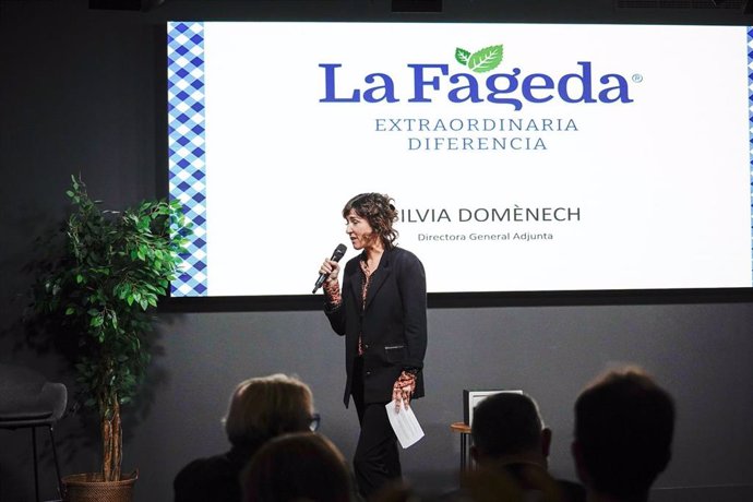 Presentación en Madrid de 'La Fageda: 40 años fomentando la inclusión social', con la directora general adjunta de La Fageda, Sílvia Domnech