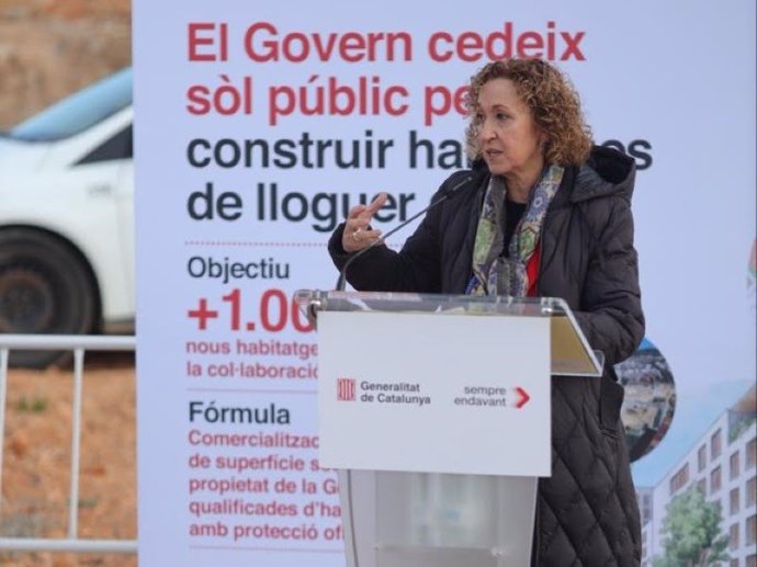 La consellera de Territori de la Generalitat, Ester Capella