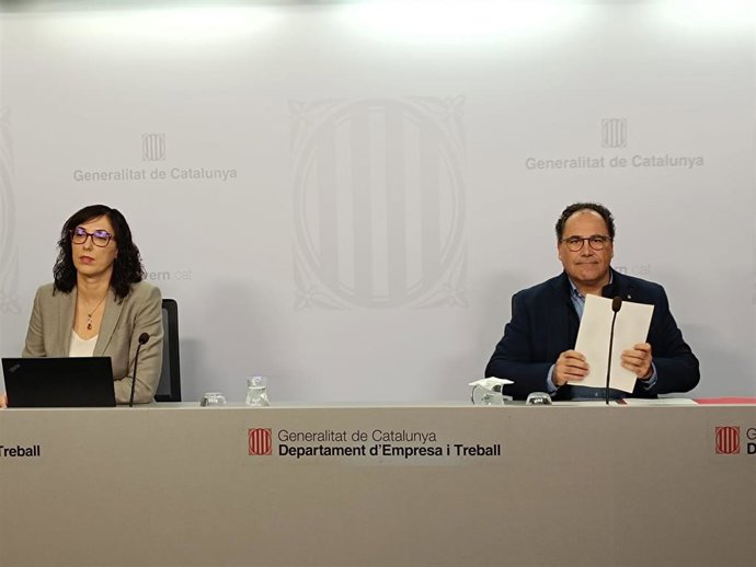 Vinaixa y Redondo en rueda de prensa este lunes