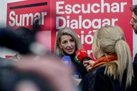 Díaz descarta que Podemos pueda tumbar los PGE y dice que a la hora de votar estará "el lado bueno de la historia