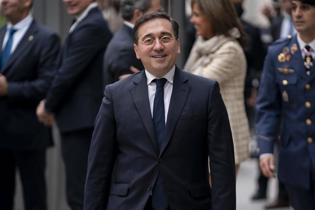 Archivo - El ministro de Asuntos Exteriores, Unión Europea y Cooperación, José Manuel Albares