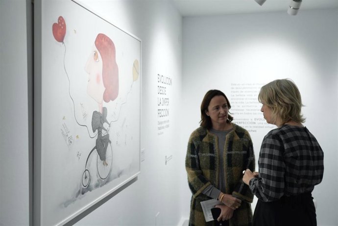 Silvia Sánchez acerca a la Sala Mingorance 2 del Archivo Municipal su diálogo entre arte tradicional y digital