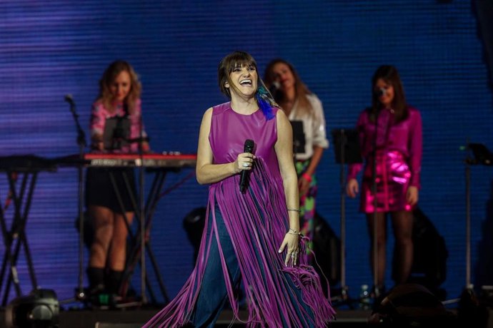 Archivo - Imagen de un concierto de Rozalen.