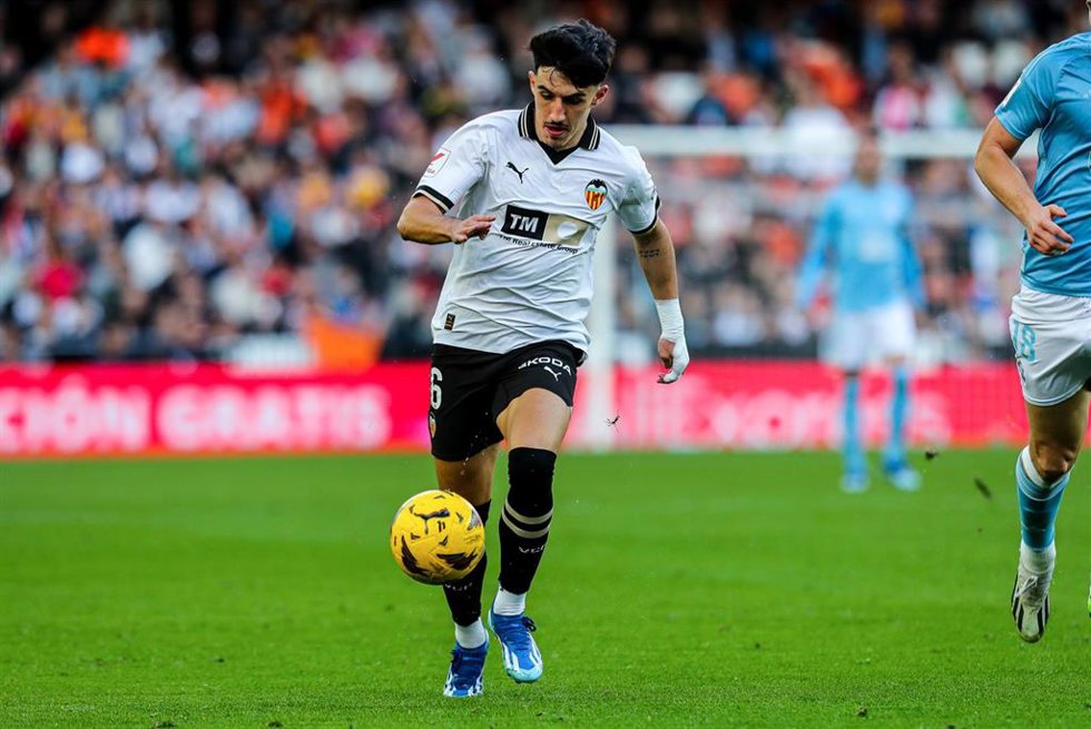 Diego López con el Valencia