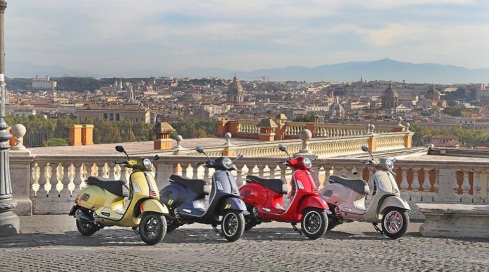 Nueva gama de Vespa