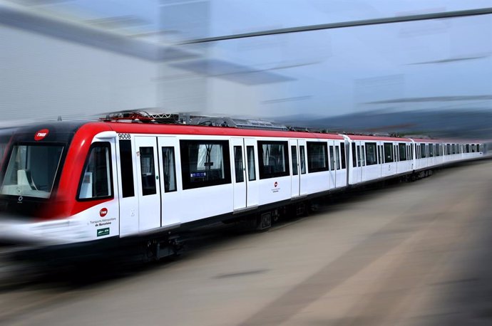 Archivo - Tren que Alstom suministrará al metro de Guadalajara (México)